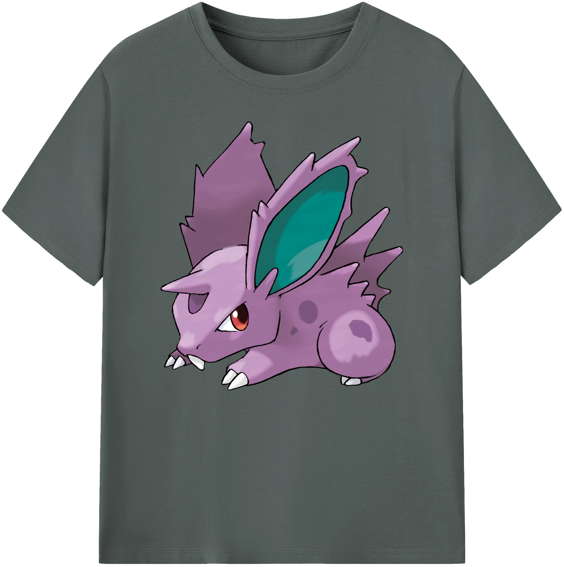 （画像用） ポケットモンスター Pokémon 綿100％ メンズ半袖Tシャツ｜肌触りやわらか＆通気性